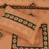 Blaze Cotton Embroidery Bedsheet Set - Khan Tex