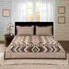 Dhanak Brown Multani Bedsheet Set - Khan Tex