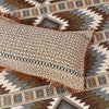 Dhanak Brown Multani Bedsheet Set - Khan Tex