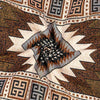 Dhanak Brown Multani Bedsheet Set - Khan Tex