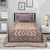Dhanak Lavender Blend Multani Bedsheet Set - Khan Tex