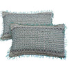 Dhanak Seagreen Dark Multani Bedsheet Set - Khan Tex