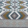 Dhanak Seagreen Dark Multani Bedsheet Set - Khan Tex