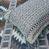Dhanak Seagreen Dark Multani Bedsheet Set - Khan Tex