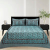 Diamond Khaddar Green Zinc Multani Bedsheet Set - Khan Tex
