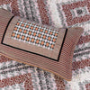 Elaganza Light Red 4 Pillow Multani Bedsheet Set - Khan Tex