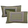 Elaganza Mehndi Dark 4 Pillow Multani Bedsheet Set - Khan Tex