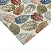 Fantasy Multi Leaf 4 Pillow Multani Bedsheet Set - Khan Tex