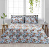 Fantasy Sky 4 Pillow Multani Bedsheet Set - Khan Tex
