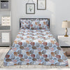 Fantasy Sky 4 Pillow Multani Bedsheet Set - Khan Tex