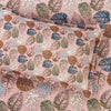 Fantasy Tea Pink 4 Pillow Multani Bedsheet Set - Khan Tex