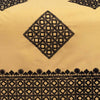 Mustard Blend Cotton Embroidery Bedsheet Set - Khan Tex