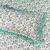 Nova Dark Pistachio Multani Bedsheet Set - Khan Tex