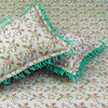 Nova Dark Pistachio Multani Bedsheet Set - Khan Tex