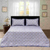 Nova Light Lavender Multani Bedsheet Set - Khan Tex