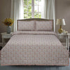 Nova Light Pink Multani Bedsheet Set - Khan Tex