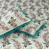 Nova Pistachio Flora Multani Bedsheet Set - Khan Tex