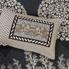 Opal Black 4 Pillow Multani Bedsheet Set - Khan Tex