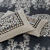 Opal Black 4 Pillow Multani Bedsheet Set - Khan Tex