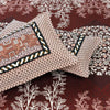 Opal Red 4 Pillow Multani Bedsheet Set - Khan Tex