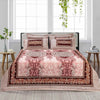Opal Tea Pink 4 Pillow Multani Bedsheet Set - Khan Tex