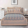 Pearl Khaddar Beach 4 Pillow Multani Bedsheet Set - Khan Tex