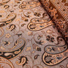 Pearl Khaddar Chocolate Brown 4 Pillow Multani Bedsheet Set - Khan Tex