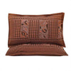 Pearl Khaddar Chocolate Brown 4 Pillow Multani Bedsheet Set - Khan Tex