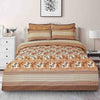 Ronak Rusty 4 Pillow Multani Bedsheet Set - Khan Tex