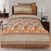 Ronak Rusty 4 Pillow Multani Bedsheet Set - Khan Tex