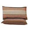 Ronak Rusty 4 Pillow Multani Bedsheet Set - Khan Tex
