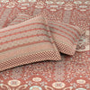 Ruby Khaddar Brown Multani Bedsheet Set - Khan Tex