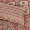Ruby Khaddar Brown Multani Bedsheet Set - Khan Tex