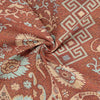 Ruby Khaddar Brown Multani Bedsheet Set - Khan Tex