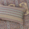 Ruby Khaddar Dark Brown Multani Bedsheet Set - Khan Tex
