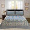 Ruby Khaddar Moonlight Multani Bedsheet Set - Khan Tex