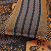 Ruby Khaddar Orange Brown Multani Bedsheet Set - Khan Tex
