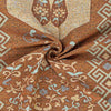 Ruby Khaddar Rust Multani Bedsheet Set - Khan Tex