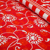 Saffron Cotton Printed Bedsheet Set - Khan Tex
