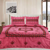Shell Pink Cotton Embroidery Bedsheet Set - Khan Tex