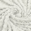 Snowie Waffle Fleece Throw Blanket - Khan Tex