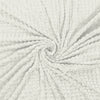 Snowie Waffle Fleece Throw Blanket - Khan Tex