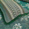 Zircon Sea Green Multani Bed Sheet Set - Khan Tex