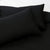 Black Plain Cotton Bedsheet Set