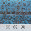 Diamond Khaddar Sapphire Multani Light Weight Bed Sheet Set - Khan Tex