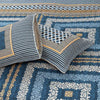 Elaganza Ferozi 4 Pillow Multani Bedsheet Set - Khan Tex