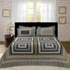 Elaganza Grey Dark 4 Pillow Multani Bedsheet Set - Khan Tex