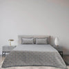 Nova Grey Pink Bedsheet Set - Khan Tex