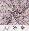 Nova Pink Grey Multani Bedsheet Set - Khan Tex