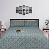Nova Sapphire Multani Bed Sheet Set